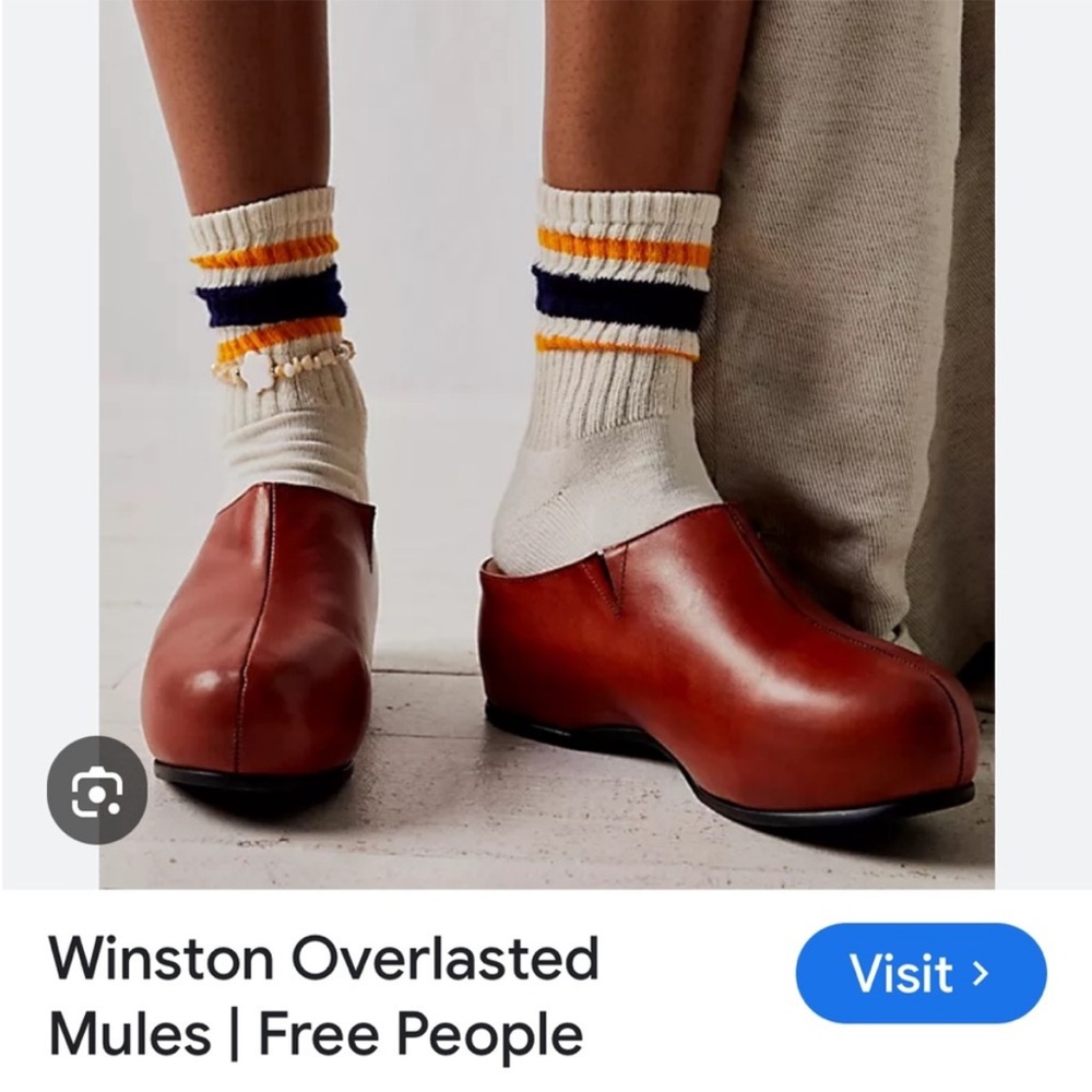 Free People Winston Overlasted Mule - Picture 12 of 12